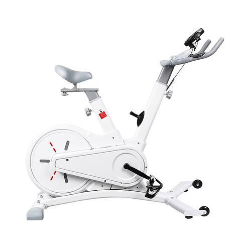 White spin deals bike